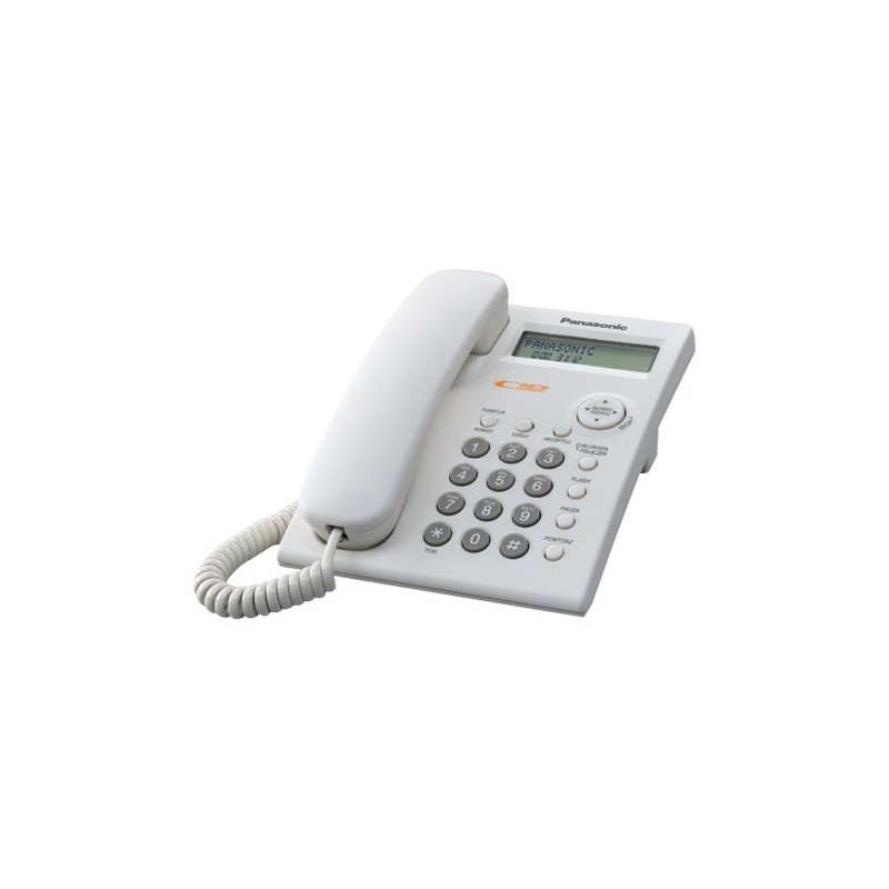 Telefon przewodowy Panasonic KX-TSC11PDW Biały