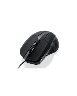Mysz IBOX i005 LASEROWA PRZEWODOWA, USB IMLAF005 (laserowa 1600 DPI kolor czarny)