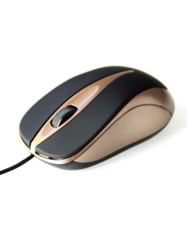 Mysz Media tech MT1091MO (optyczna 800 DPI kolor mosiądzu)