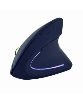 Mysz GEMBIRD MUS-ERGO-01 (optyczna 3200 DPI kolor czarny)