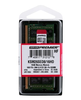 Kingston SODIMM ECC 16GB DDR4 2Rx8 Hynix D 2666MHz PC4-21300 KSM26SED8/16HD