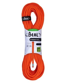 Lina karma 9,8mm 80m-solid orange BEAL