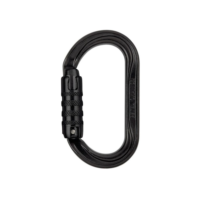 Karabinek oxan triact lock czarny PETZL