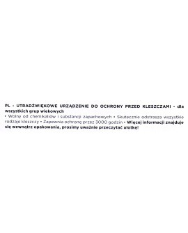 Odstraszacz kleszczy dla ludzi TickLess zielony