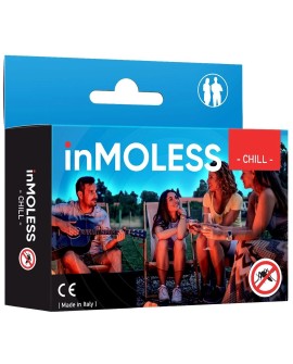 inMOLESS Chill Przenośny ultradźwiękowy odstraszacz na komary - czarny