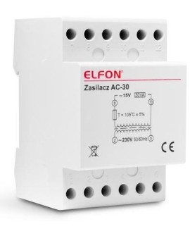 ZASILACZ AC-30 15V 2A ELFON OPTIMA