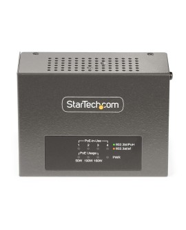 StarTech.com AS445C-POE-INJECTOR adapter PoE 2.5 Gigabit Ethernet, 5 Gigabit Ethernet, Fast Ethernet, Gigabit Ethernet
