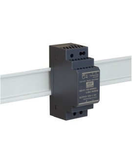 ZASILACZ IMPULSOWY NA SZYNĘ DIN MEAN WELL HDR-30-12 12V/30W/2A