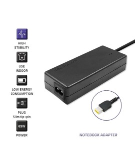 Zasilacz Qoltec 50053.65W.LEN do notebooka Lenovo (20 V 3,25 A 65W Slim Tip )