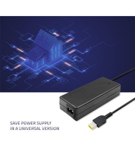 Zasilacz Qoltec 50053.65W.LEN do notebooka Lenovo (20 V 3,25 A 65W Slim Tip )