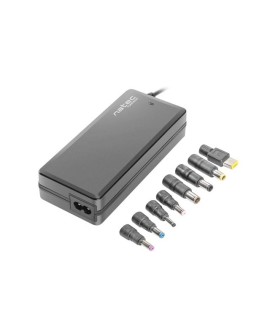 NATEC Torpedo UNI-90 adapter zasilający/ inwentor Wewnętrzna 90 W Czarny