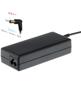 Zasilacz sieciowy Akyga AK-ND-04 do notebooka Compaq, HP (19 V 4,74 A 90W 7.4 mm x 5 mm)