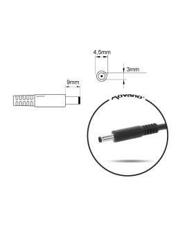 MITSU ZASILACZ 19.5V 3.34A (4.5X3.0 PIN) - DELL