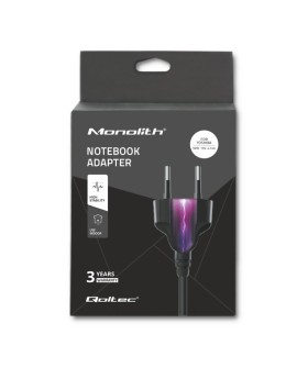 Zasilacz Qoltec 50090.90W do notebooka Toshiba (19 V 4,74 A 90W 5.5 mm x 2.5 mm)