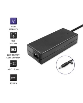 Zasilacz Qoltec 51500.90W do notebooka Compaq, HP (19 V 4,74 A 90W 4.8 mm x 1.7 mm)