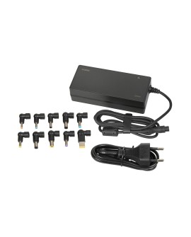 UNIWERSALNY ZASILACZ DO LAPTOPA I-BOX IUZ120WA AUTO, 10 WTYCZEK
