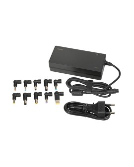 UNIWERSALNY ZASILACZ DO LAPTOPA I-BOX IUZ120WA AUTO, 10 WTYCZEK