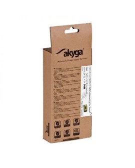 Zasilacz Akyga AK-ND-42 do notebooka (20 V 4,5 A 90W Slim Tip, Square yellow )