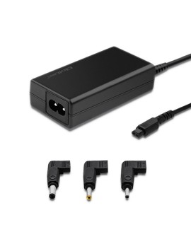 QOLTEC ZASILACZ DO LAPTOPÓW SPECJALIZOWANY DO SAMSUNG / SONY 65W | 3WTYCZKI | +KABEL ZASILAJĄCY