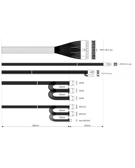 Zasilacz Akyga AK-B1-500 (500 W Pasywne 120 mm)