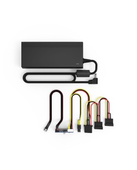 Streacom ST-NANO120 moduł zasilaczy 120 W 24-pin ATX Czarny, Wielobarwny