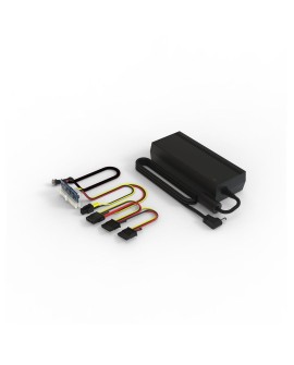 Streacom ST-NANO120 moduł zasilaczy 120 W 24-pin ATX Czarny, Wielobarwny