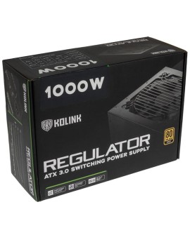 Kolink Regulator 80 PLUS Gold PSU, ATX 3.0, PCIe 5.0, modular - 1000 Watts