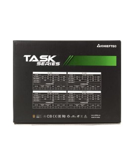 Chieftec Task TPS-700S moduł zasilaczy 700 W 20+4 pin ATX ATX Czarny