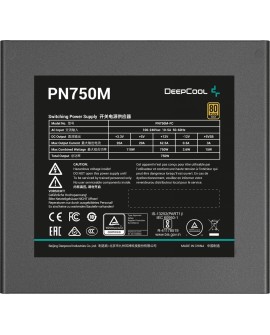 Zasilacz DeepCool PN750M 80+Gold (Modular Cable) EU PLUG ATX 3.1 (R-PN750M-FC0B-EU)