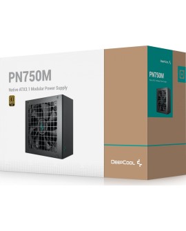 Zasilacz DeepCool PN750M 80+Gold (Modular Cable) EU PLUG ATX 3.1 (R-PN750M-FC0B-EU)