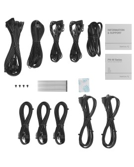 Zasilacz DeepCool PN850M 80+Gold (Modular Cable) EU PLUG ATX 3.1 (R-PN850M-FC0B-EU)