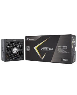 Seasonic VERTEX PX-1000 moduł zasilaczy 1000 W 24-pin ATX ATX Czarny