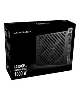 LC-Power LC1200P V3.0 moduł zasilaczy 1200 W 20+4 pin ATX ATX Czarny