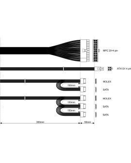 Zasilacz Akyga AK-B1-450 (450 W Pasywne 120 mm)
