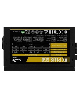 Zasilacz Aerocool PGS VX-550PLUS AEROVX-550PLUS (550 W Aktywne 120 mm)