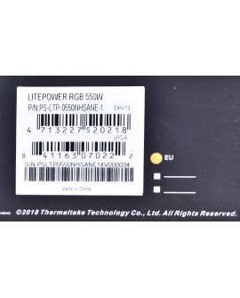 Zasilacz Thermaltake Litepower RGB PS-LTP-0550NHSANE-1 (550 W Aktywne 120 mm)
