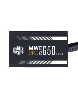 COOLER MASTER ZASILACZ MWE BRONZE 80+ 650W V2 230V MPE-6501-ACABW-BEU