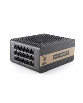 Zasilacz MODECOM Volcano ZAS-MC90-SM-750-ATX-VOLCANO-GOLD (750 W Aktywne)