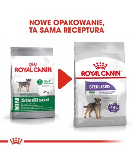ROYAL CANIN CCN MINI STERILISED - sucha karma dla psa dorosłego - 3kg