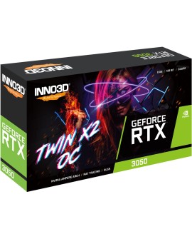 Karta graficzna INNO3D GeForce RTX 3050 TWIN X2 OC 8GB GDDR6