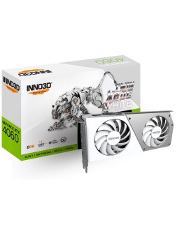 Karta graficzna INNO3D GEFORCE RTX 4060 TWIN X2 OC WHITE