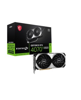 MSI GeForce RTX 4070 Ti SUPER 16G VENTUS 2X WHITE OC NVIDIA 16 GB GDDR6X