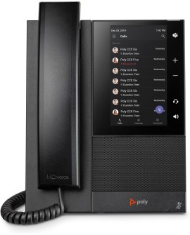 POLY Biznesowy telefon multimedialny CCX 505 do aplikacji Microsoft Teams, z obsługą PoE