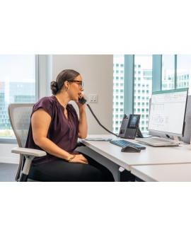 POLY Biznesowy telefon multimedialny CCX 505 do aplikacji Microsoft Teams, z obsługą PoE