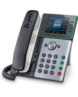 POLY Telefon IP Edge E350 z obsługą funkcji PoE