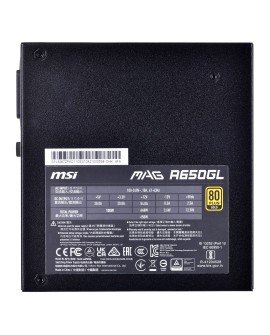 Zasilacz MSI MAG A650GL 650W 80+ Gold