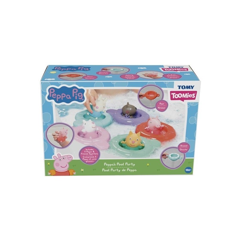 TOMY ?winka Peppa zab.kšpielowa E73549 /3