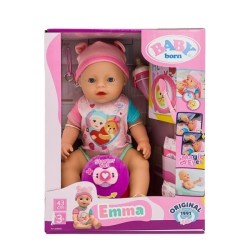 Baby born Lalka Emma 43cm +...