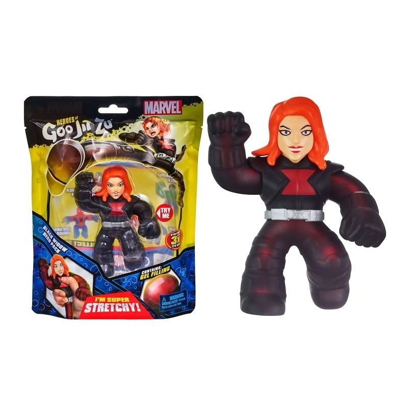 Goo Jit Zu - Figurka Marvel - Czarna Wdowa