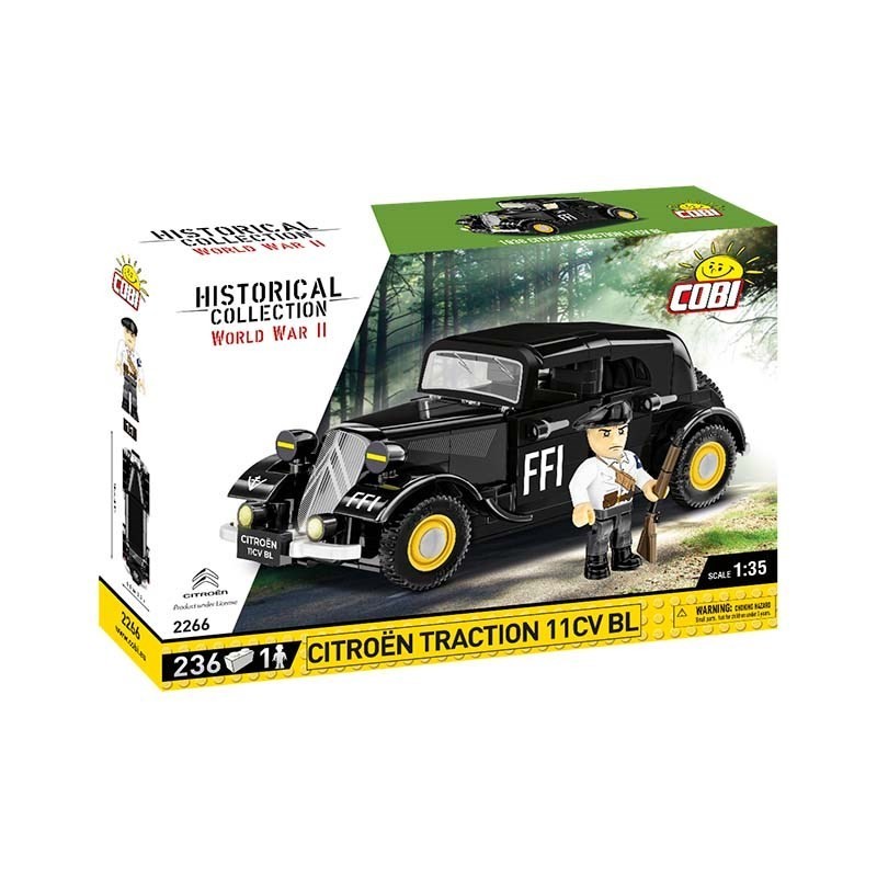 COBI 2266 Historical Collection WWII Citroen Traction 11CV BL 236 klocków